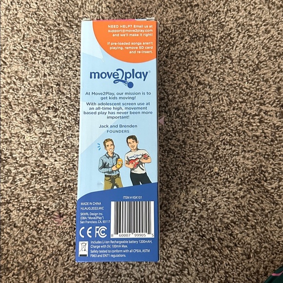 Kids Star Karaoke, Kids Microphone, Bluetooth + 15 Pre-Loaded Nursery Rhymes - Picture 3 of 4